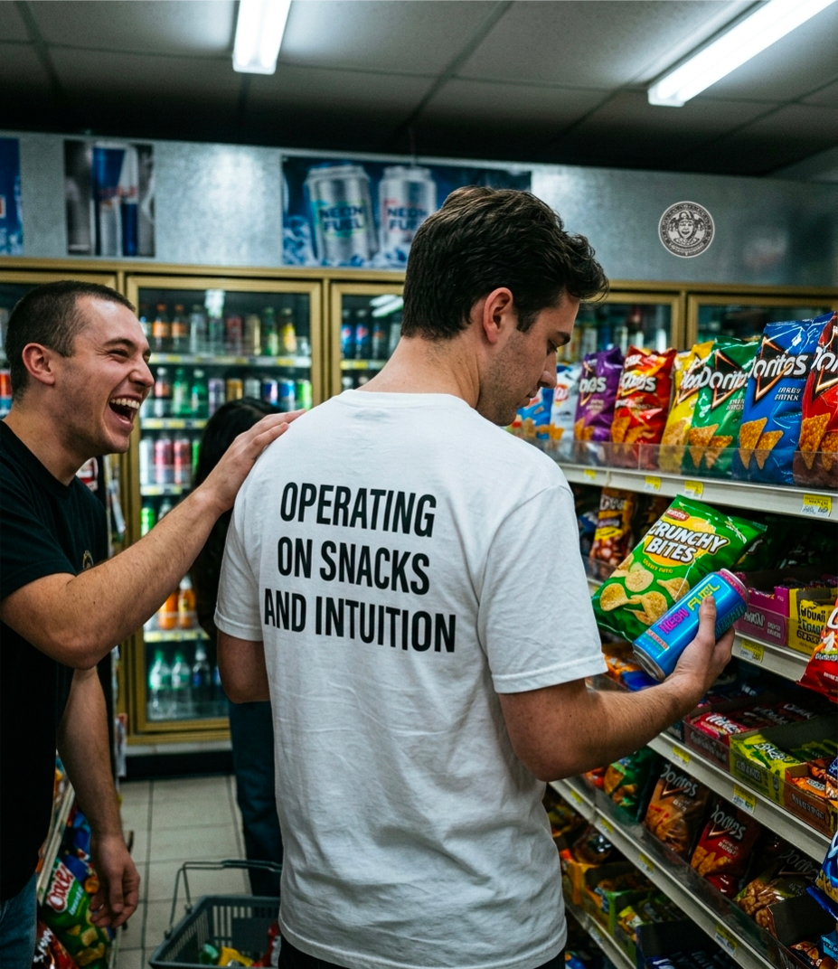 Operating on Snacks and Intuition.